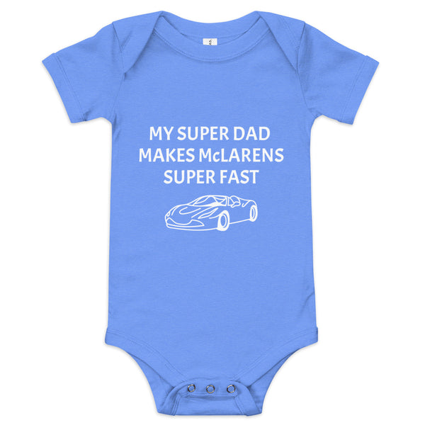 DERICKS McLAREN ONESIE