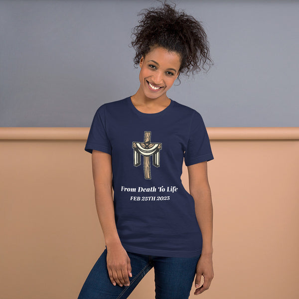 PERSONALIZED BAPTISM SHIRT- CUSTOMIZE YOUR DATE