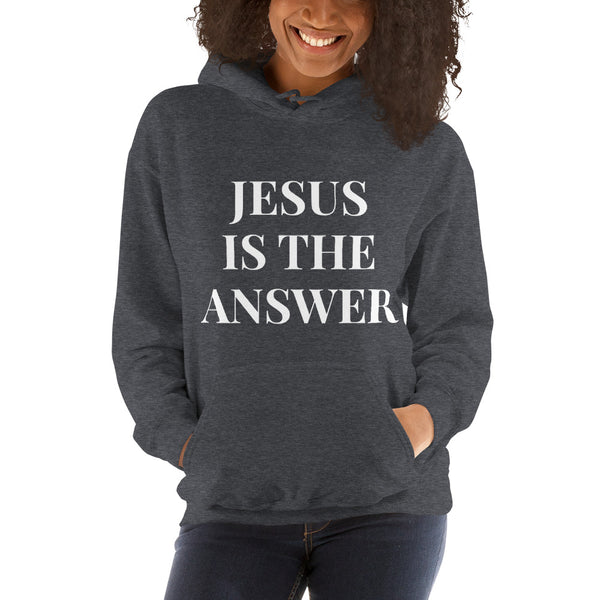 JESUS IS THE ANSWER HOODIE