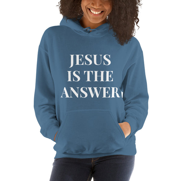 JESUS IS THE ANSWER HOODIE