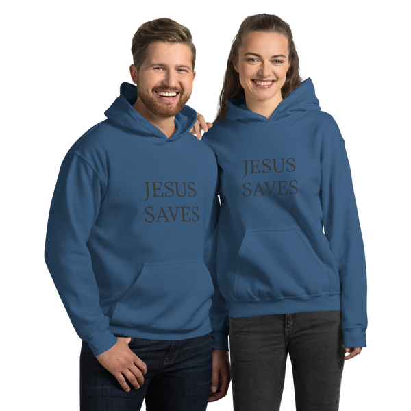 Jesus Saves Multi-Colored Unisex Hoodie