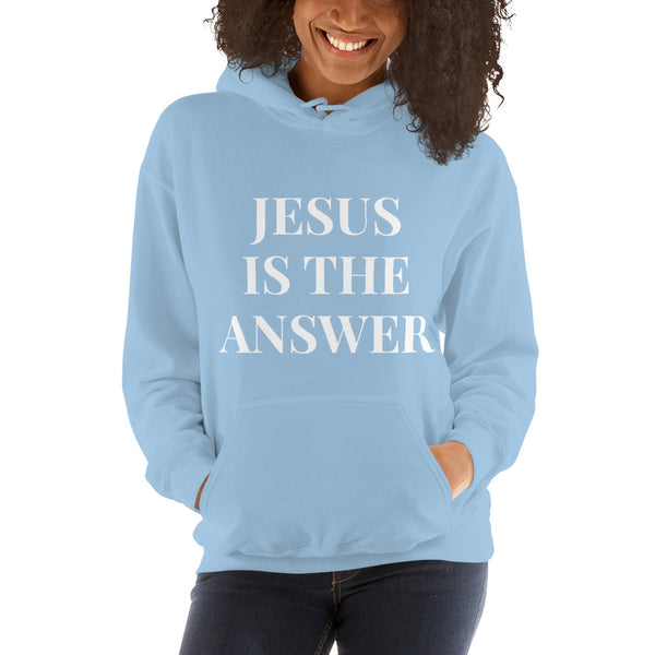 JESUS IS THE ANSWER HOODIE