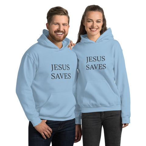 Jesus Saves Multi-Colored Unisex Hoodie