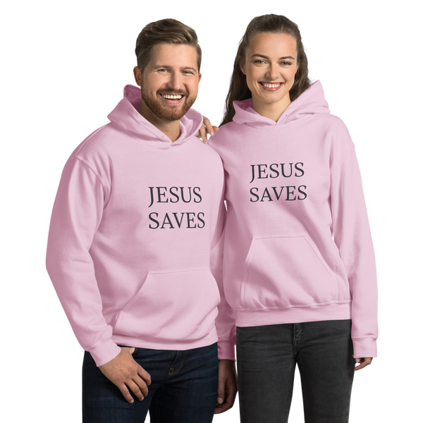 Jesus Saves Multi-Colored Unisex Hoodie