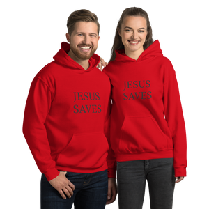 Jesus Saves Multi-Colored Unisex Hoodie