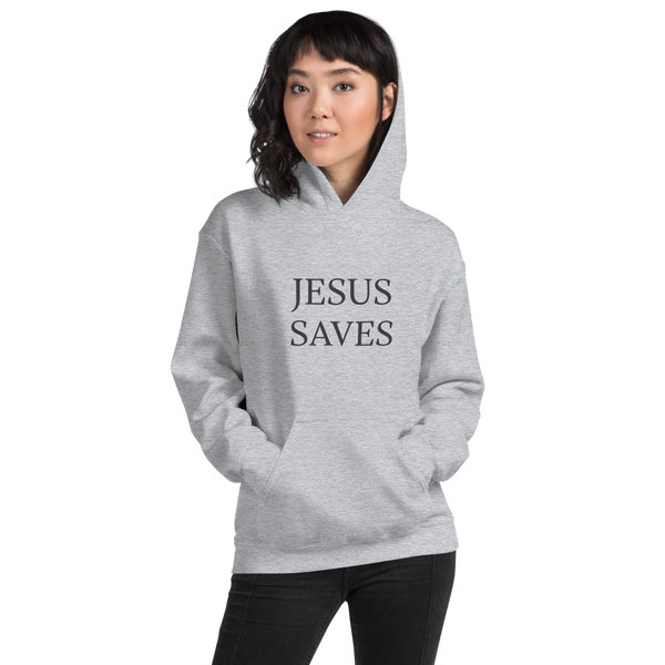 Jesus Saves Multi-Colored Unisex Hoodie