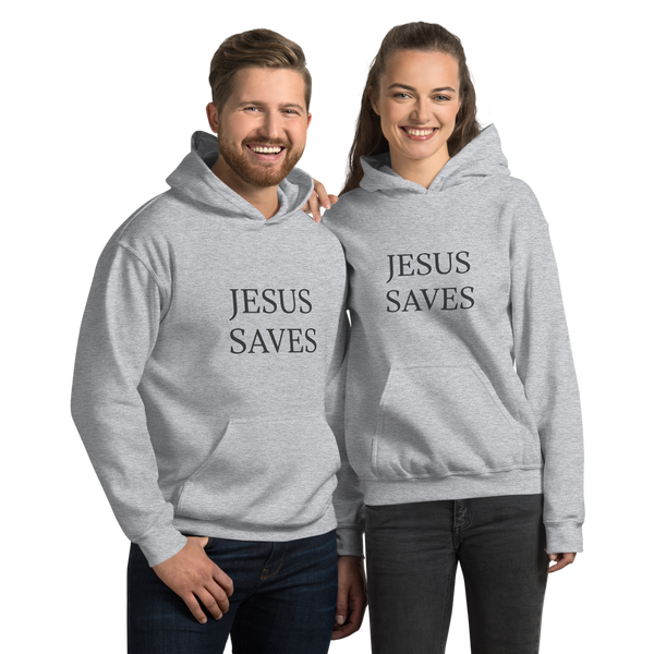 Jesus Saves Multi-Colored Unisex Hoodie