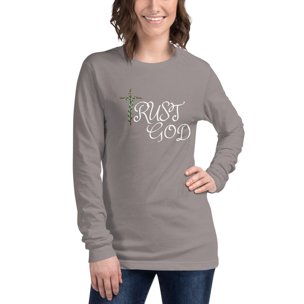 "Trust God" Long-sleeved Tee