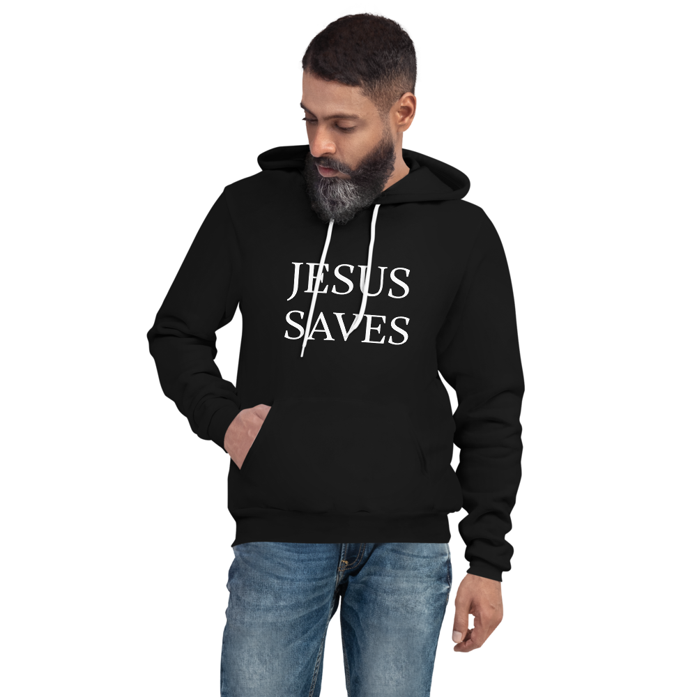 Jesus Saves (Dark Colors Unisex hoodie)