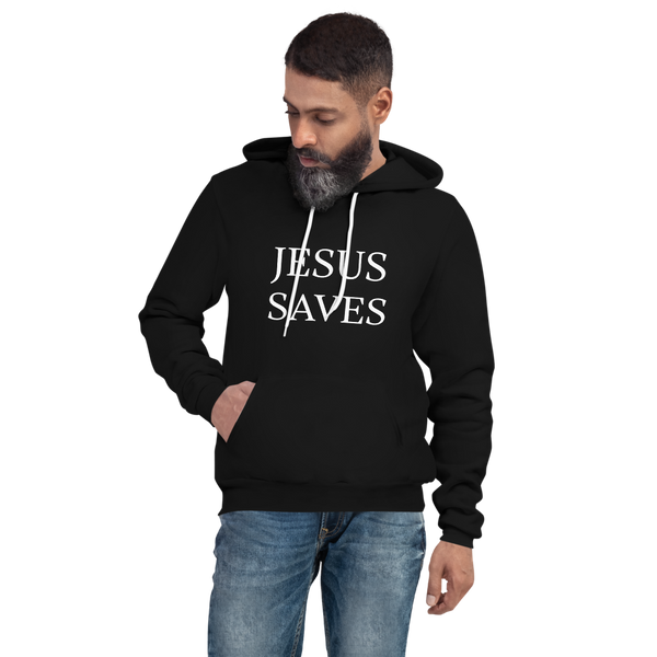 Jesus Saves (Dark Colors Unisex hoodie)