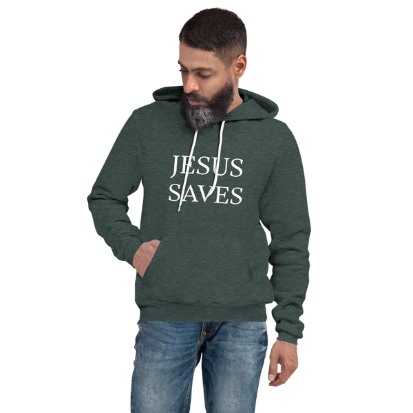 Jesus Saves (Dark Colors Unisex hoodie)