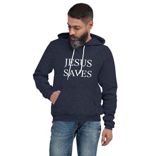 Jesus Saves (Dark Colors Unisex hoodie)