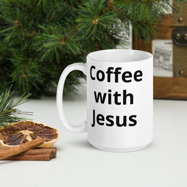 Coffee with Jesus Mug